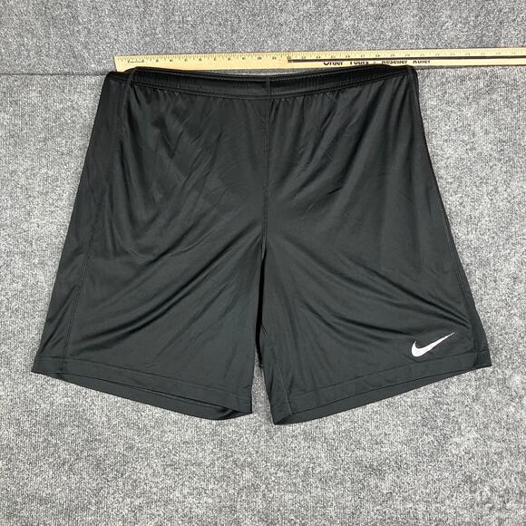 Nike Athletic Shorts Mens XL Black Dri-Fit Lightweight Running Gym Sports - Picture 1 of 10